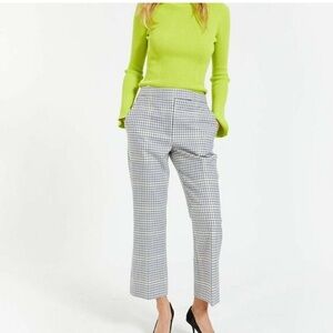 NWOT CAMILLA AND MARC Plaid Duvall Crop Pant
